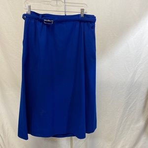 Pendleton Women’s 32 Skirt w/2pockets - belt 100% Wool